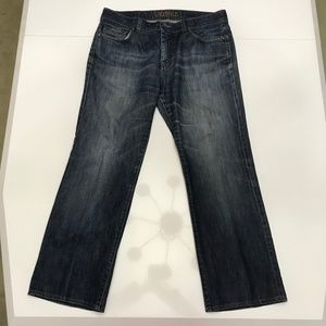 Lagerfeld Straight Leg Medium Wash Jeans Size 34